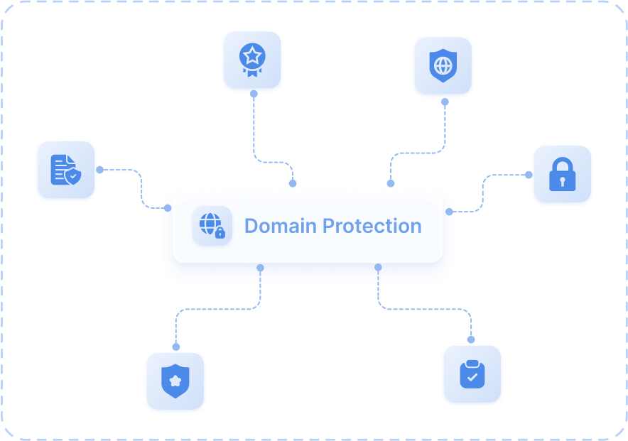 Brand protection service illustration
