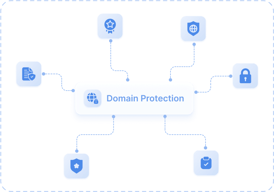 Brand protection service illustration